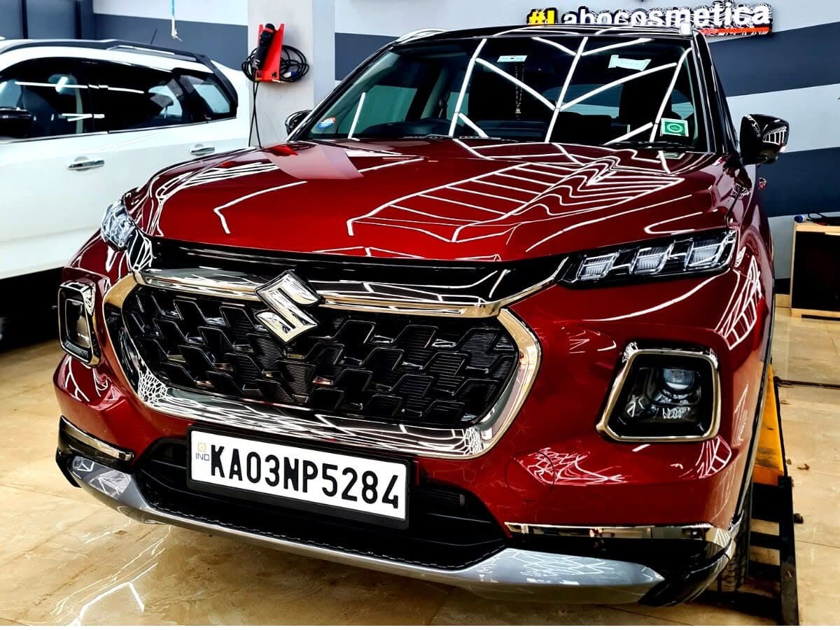 Maruti Suzuki Fronx in Opulent Red